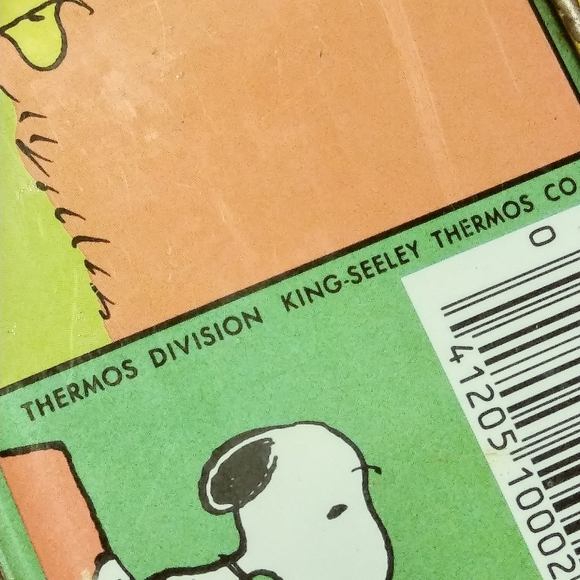 Peanuts vintage lunchbox & Snoopy plaque bundle. - Picture 14 of 16